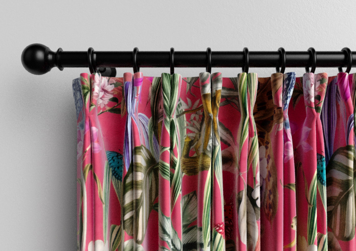 Barbados, Flamingo Pink - Made to Measure Curtain - Image 10